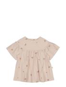 Dress Sille Tops Blouses & Tunics Beige Wheat