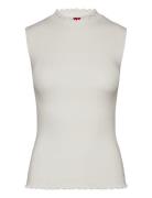 Swilk Tops T-shirts & Tops Sleeveless White HUGO