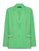 Jane Blazer Blazers Single Breasted Blazers Green Gina Tricot