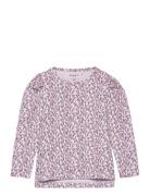 Nmfkim Ls Top Tops T-shirts Long-sleeved T-shirts Purple Name It