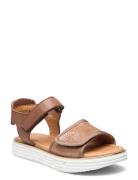 Bisgaard Alia Shoes Summer Shoes Sandals Brown Bisgaard