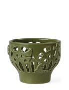 Orangery Tealight Holder Ø9.5 Cm Green Garden Home Decoration Candlest...