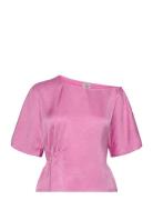 Margeaux Tops Blouses Short-sleeved Pink Baum Und Pferdgarten