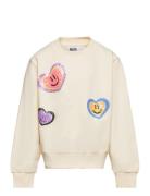 Marge Tops Sweat-shirts & Hoodies Sweat-shirts Cream Molo