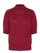 Karegina Turtleneck Pullover Tops Knitwear Jumpers Burgundy Kaffe