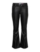 Vmriver Pl Flared Pants Girl Bottoms Trousers Black Vero Moda Girl