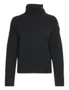 Mandie Mock Neck 14082 Tops Knitwear Turtleneck Black Samsøe Samsøe