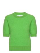 Jeanne Short Sleeves 14945 Tops Knitwear Jumpers Green Samsøe Samsøe