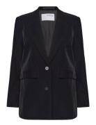 Slfrita-Velva Ls Blazer Blazers Single Breasted Blazers Black Selected...