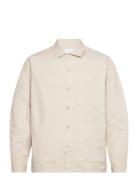 Worker Jacket Tops Overshirts Cream Garment Project