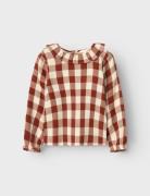 Nmfrosali Ls Shirt Lil Tops Shirts Long-sleeved Shirts Red Lil'Atelier