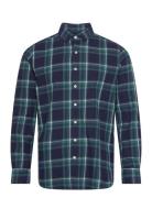 Docksides Flannel Checked Shir Tops Shirts Casual Navy Sebago