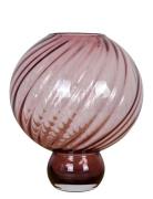 Meadow Swirl Vase Home Decoration Vases Big Vases Pink Specktrum