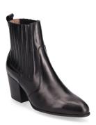 Womty Shoes Boots Ankle Boots Ankle Boots With Heel Black Wonders