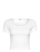 Mars Corset Tee White + Tops T-shirts & Tops Short-sleeved White LEVI´...