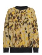 Sidimmery Tops Knitwear Jumpers Yellow HUGO