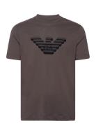 T-Shirt Designers T-shirts Short-sleeved Brown Emporio Armani