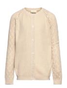 Cardigan Knit Tops Knitwear Cardigans Cream En Fant