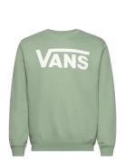 Mn Vans Classic Crew Ii Sport Sweat-shirts & Hoodies Sweat-shirts Gree...