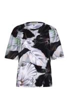 Jikolaz Tops T-shirts & Tops Short-sleeved Black Munthe