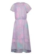 Dress Hi And Low Chiffon Aop Dresses & Skirts Dresses Casual Dresses S...