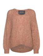 Mmwelma Knit Tops Knitwear Jumpers Brown MOS MOSH