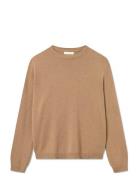 Charlie Knit Tops Knitwear Jumpers Brown STUDIO FEDER