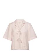 Esanne Ss Shirt - Gots Tops Shirts Short-sleeved Pink Esme Studios