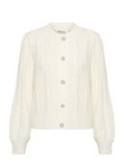 Noabellekb Cardigan Tops Knitwear Cardigans White Karen By Simonsen