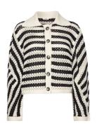 Laryanna-M Tops Knitwear Cardigans Black MbyM