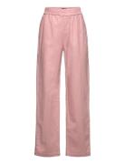 Nlfhill Linen Reg Pant Bottoms Trousers Pink LMTD
