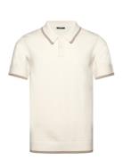 Eaton Polo Tops Polos Short-sleeved Beige Denham