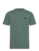 Denham Slim Tee Tops T-shirts Short-sleeved Blue Denham