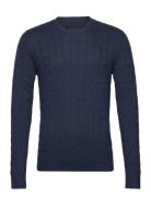 Hco. Guys Sweaters Tops Knitwear Round Necks Navy Hollister