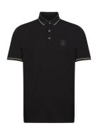 Polo Tops Polos Short-sleeved Black Armani Exchange