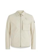 Castmaster Overshirt Shell Tops Overshirts Cream Belstaff