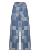 Ecube Bottoms Jeans Wide Blue Munthe