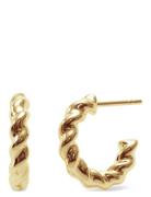 Indio Creoles L Accessories Jewellery Earrings Hoops Gold Edblad