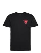 Heartache T-Shirt Tops T-shirts Short-sleeved Black Makia