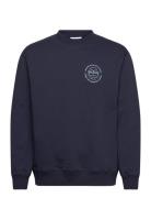 Elvsö Sweatshirt Tops Sweat-shirts & Hoodies Sweat-shirts Navy Makia