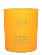 Joik Home & Spa Scented Candle Grapefruit & Mandarin Tuoksukynttilä Nu...