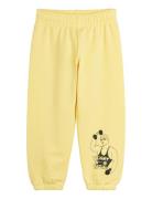 Weight Lifting Sp Sweatpants Bottoms Sweatpants Yellow Mini Rodini