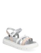 Sandal Shoes Summer Shoes Sandals Silver Calvin Klein