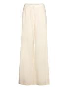 Brina Bottoms Trousers Wide Leg Cream Max Mara Leisure