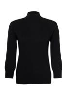 Mersin Rullekrave Strik Tops Knitwear Turtleneck Black Minus