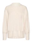 Rudiiw Crew Neck Tops Knitwear Jumpers Cream InWear