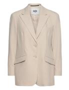 Bailey Blazer Blazers Single Breasted Blazers Beige Twist & Tango