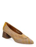 Pump Shoes Heels Pumps Classic Yellow ANGULUS