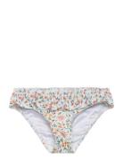 Ruffled Floral Bikini Bottom Bikinit Green Mango