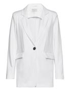 Fqnanni-Ja-Fashion-Struc Blazers Single Breasted Blazers White FREE/QU...